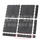  NotraxКант модульное покрытие Modular Lok-Tyle, 30,48 см х 30,48 см, черное