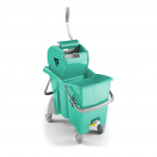 Ведро TTSAction Pro Dry, 30 л., зеленое, с отжимом, на колесах