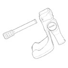  KarcherДержатель для стеклоочистителя к удлинительному комплекту