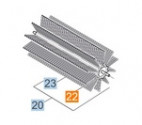  ВАЛ ЩЕТКИ KM 70/20 C