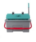 Ведро TTSTriPress Pro 25л, с защелкивающейся ручкой, рычажным отжимом для системы Trilogy
