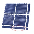  NotraxКант модульное покрытие Modular Lok-Tyle, 30,48 см х 5,08 см, синий