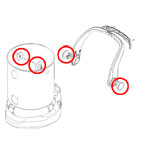  KarcherКрепеж рукоятки WD 5.xxx