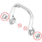  KarcherФланец ручки WD 5/6